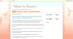 Desktop Screenshot of madebybeauty.com