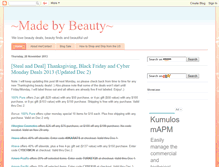 Tablet Screenshot of madebybeauty.com